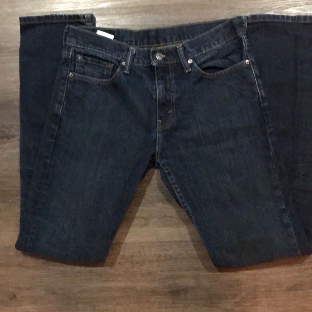 Levi Strauss # 511 Slim Stretch Jean Black Label W32 X L34